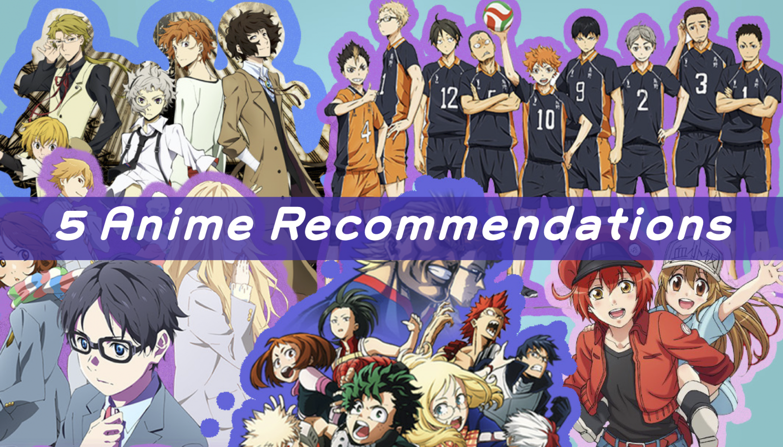 5 Anime Recommendations for Starters – IBCoMagazine